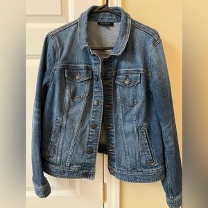 Talbots denim jacket size L
